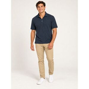 FootJoy Men’s Blue Dot Print Performance Golf Polo Shirt Size Large